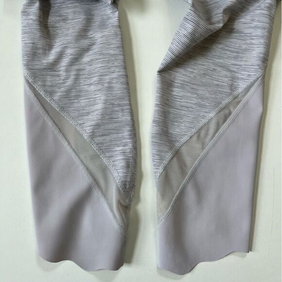 Lululemon Wunder Under Crop High-Rise *Roll Down Scallop Full-On Luxtreme - Picture 8 of 9